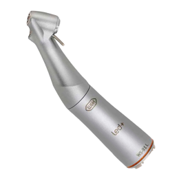 W&H WS-91 L - разборный угловой наконечник с головкой под 45°, с генератором света Mini-LED+, с кнопочным зажимом, со светом, 1:2.7