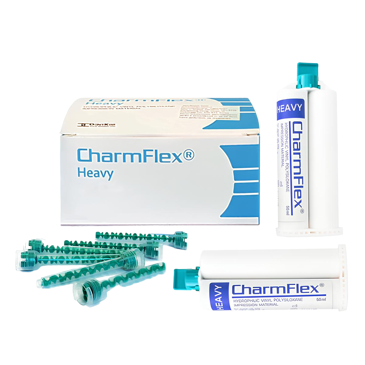 CharmFlex Heavy, А-силикон, корригирующий слой - (2 х 50мл.)