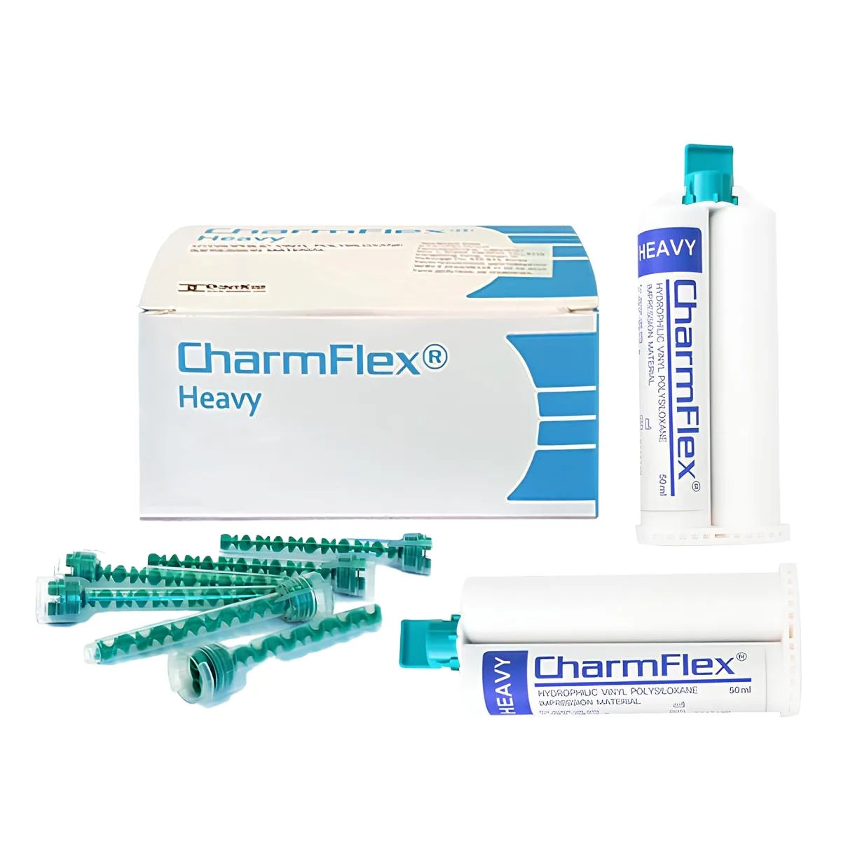CharmFlex Heavy, А-силикон, корригирующий слой - (2 х 50мл.)