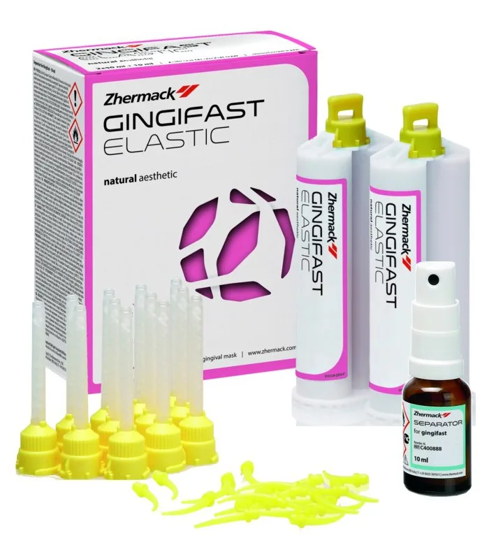 Gingifast Elastic, десневая маска, мягкая - (2 х 50мл.)