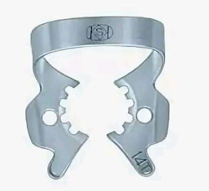 №14Т. Кламп для полуразрушенных моляров, тигровый, Dentech