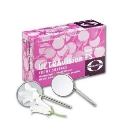 ULTRAvision FS, 20 мм (1 шт.), Hahnenkratt - зеркало стоматологическое родиевое ультраяркое