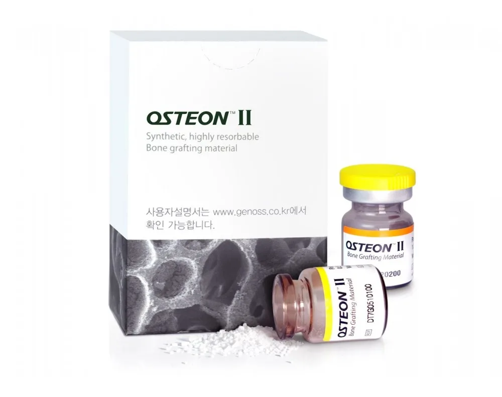 Костнозмащающий материал Osteon 2, мелкая крошка 0.5 см/куб, флакон (DT7G0205050), Genoss