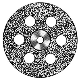 Disc 918/220 (0,40 mm) верх.полный.отверстия