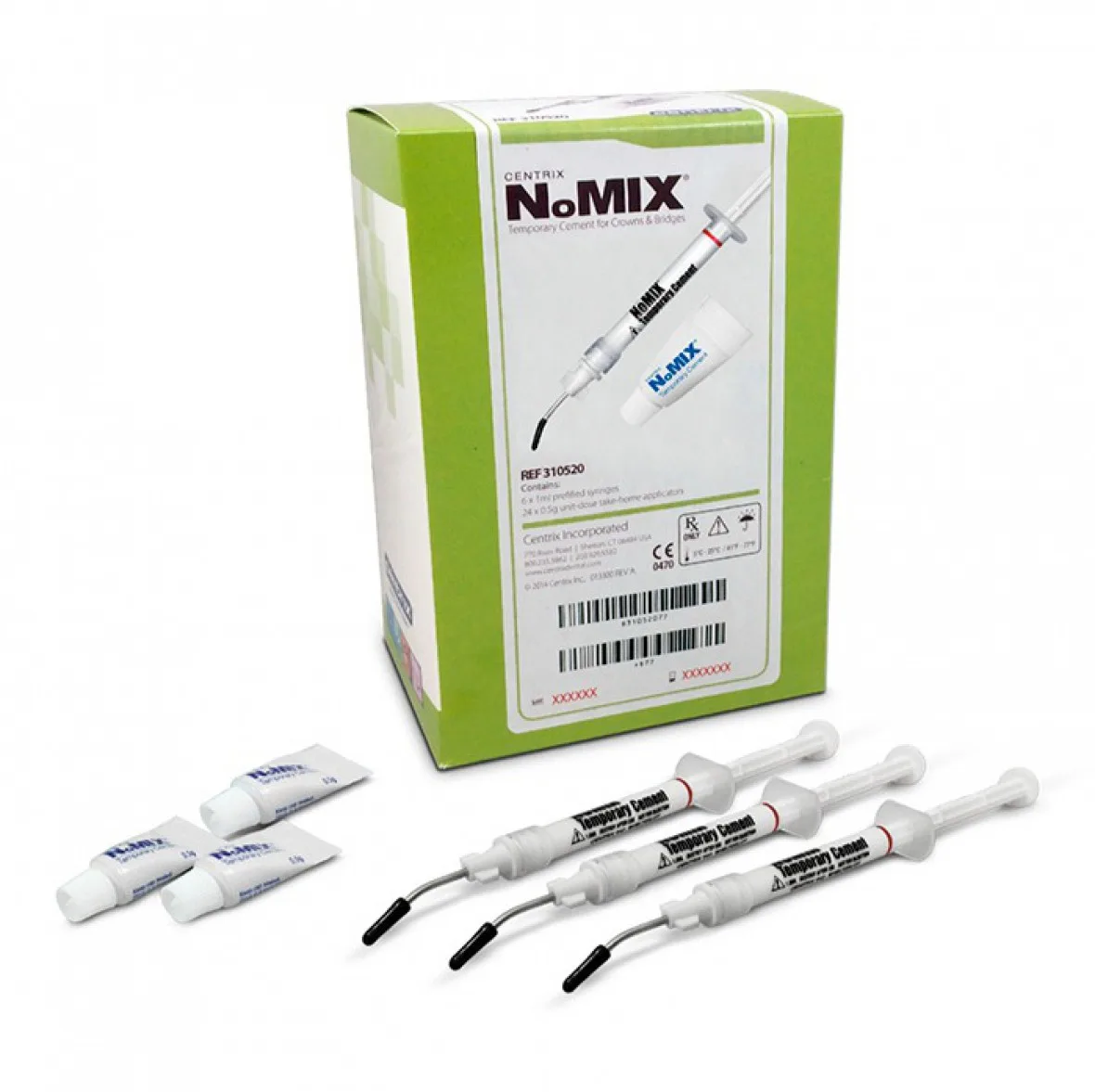 NoMix, набор Starter Kit, Centrix - цемент временный влагоотверждаемый