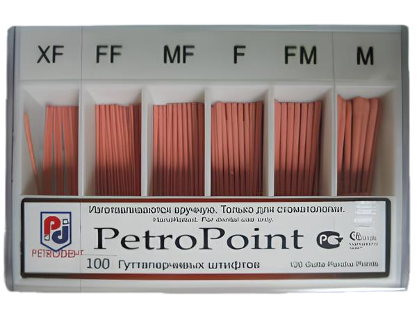 Гуттаперчевые штифты дополнительные 120шт Fine-Fine, PetroPoint
