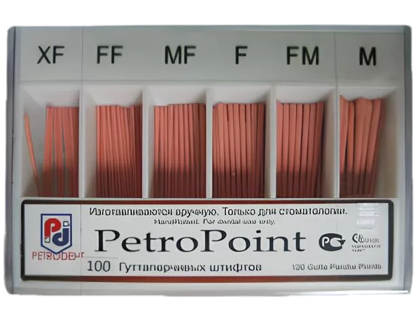 Гуттаперчевые штифты дополнительные 120шт Fine-Fine, PetroPoint
