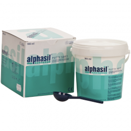 Слепочная масса С-силиконоовая Alphasil putty soft - базовый слой (900мл=1,6кг)