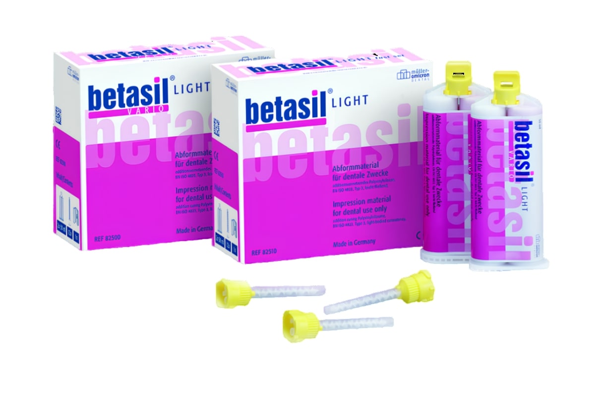 Betasil Light слепочная масса - корригирующий слой (6 x 50 мл)