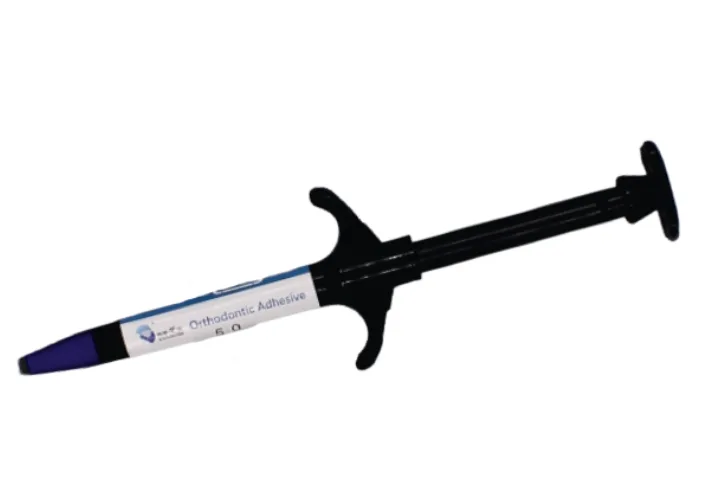 Blue glue paste адгезив для фиксации колец светового отверждения, шприц 5гр E61-11
