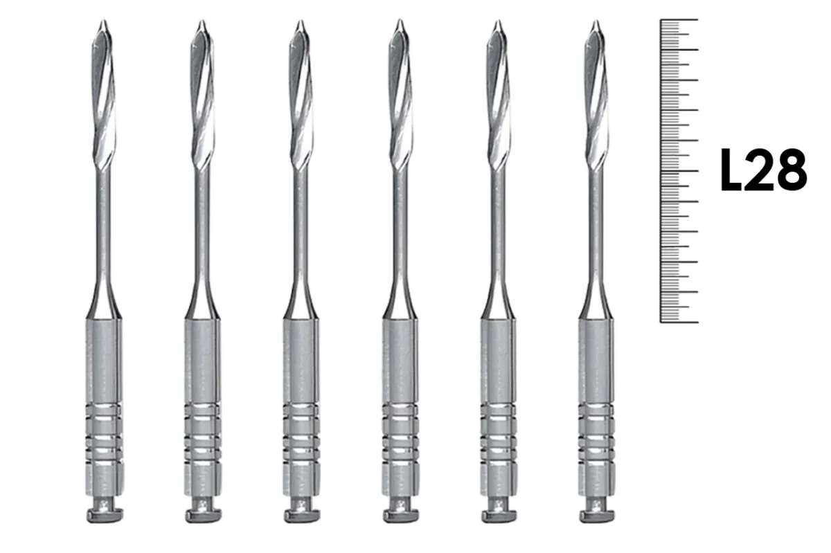 Largo RA 28мм №5 (6 шт), Dentsply Sirona - расширители прямых корневых каналов
