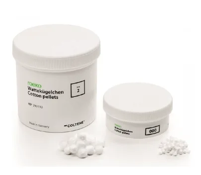 Ватные шарики Cotton pellets размер №000, Roeko