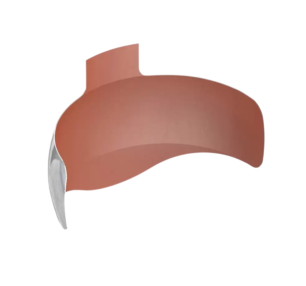 Матрицы красные с десневым выступом FX150-M Composi-Tight 3D Fusion, 6.0 мм,30 шт.