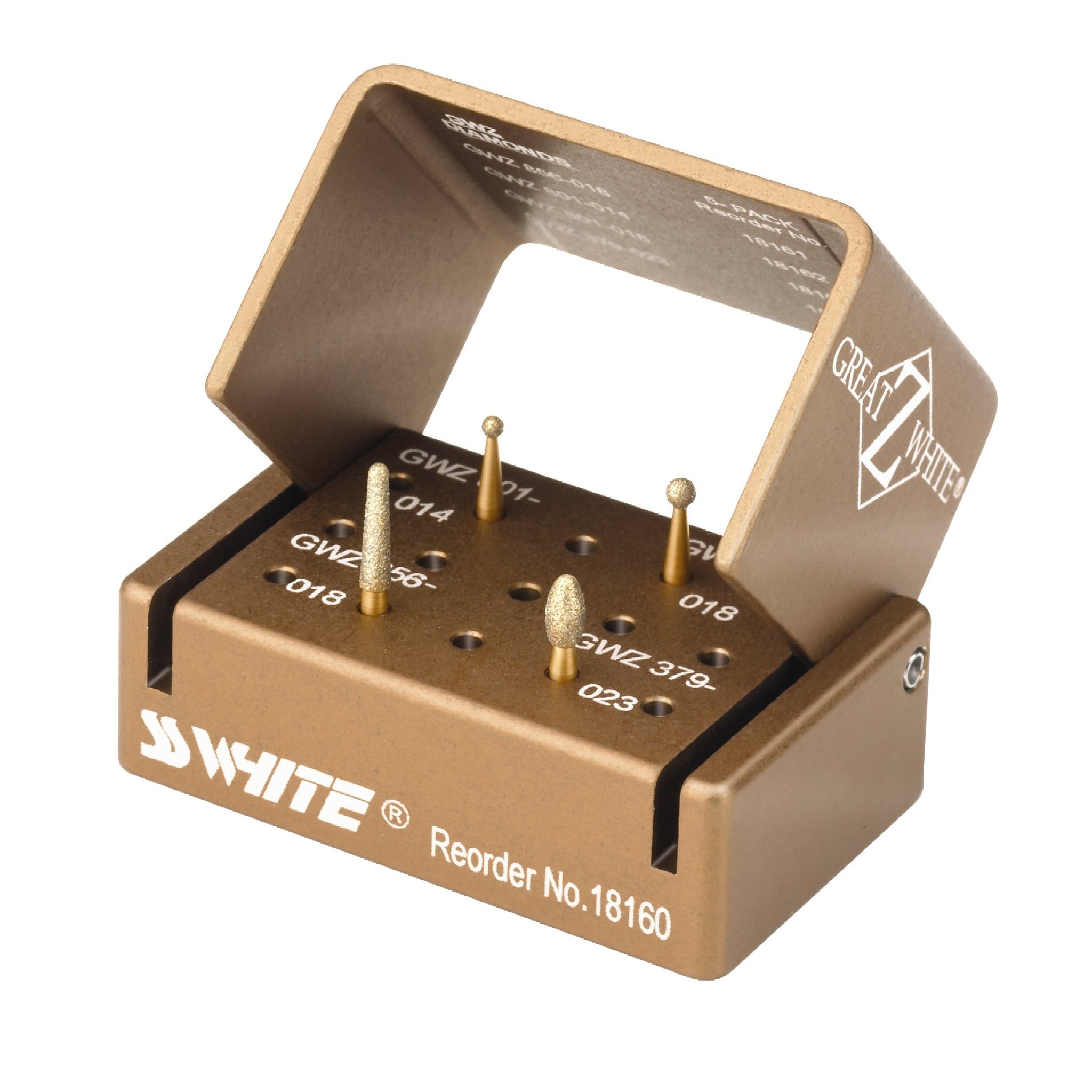 Набор алмазных боров GW Z KIT (4 шт), SS White