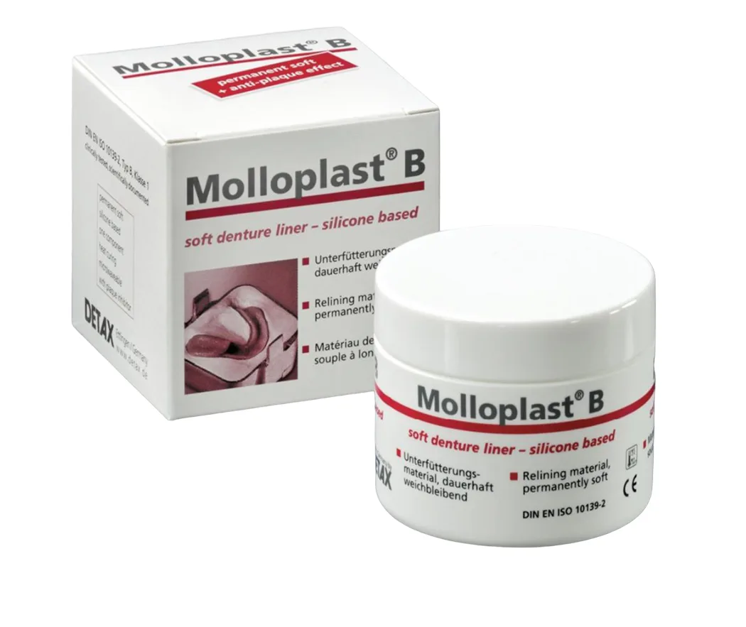 Molloplast B материал для перебазировки протезов, 45г