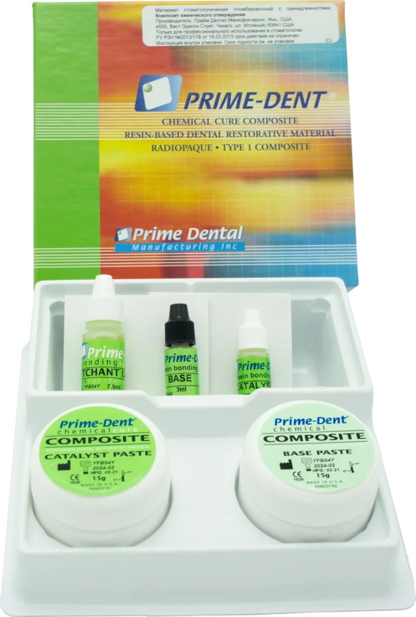 Prime-Dent, композит химического отверждения - (15г.+15г.)