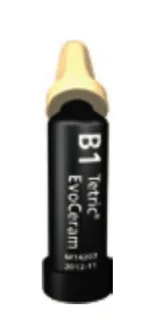 Tetric EvoCeram Cavifil, цвет Enamel B1 (20 капсул по 0,2 г), Ivoclar - композит