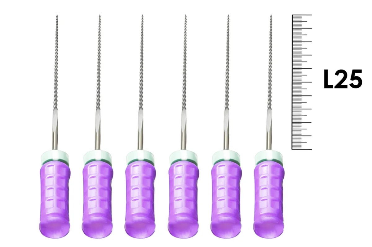 K-File M-Access 25мм №06 (6 шт), Dentsply Sirona - ручные файлы, каналорасширители
