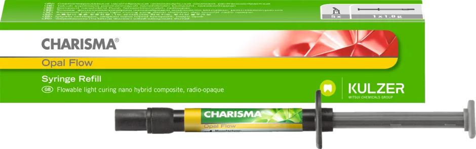 Charisma Opal Flow Syr A3, жидкотекучий композит, шприц (1 x 1.8 г.), Heraus Kulzer