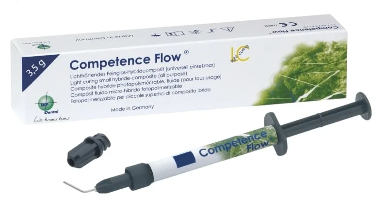 Competence Flow, цвет B2, WP4196 (шприц 3,5 г), W&P Dental - композит жидкотекучий
