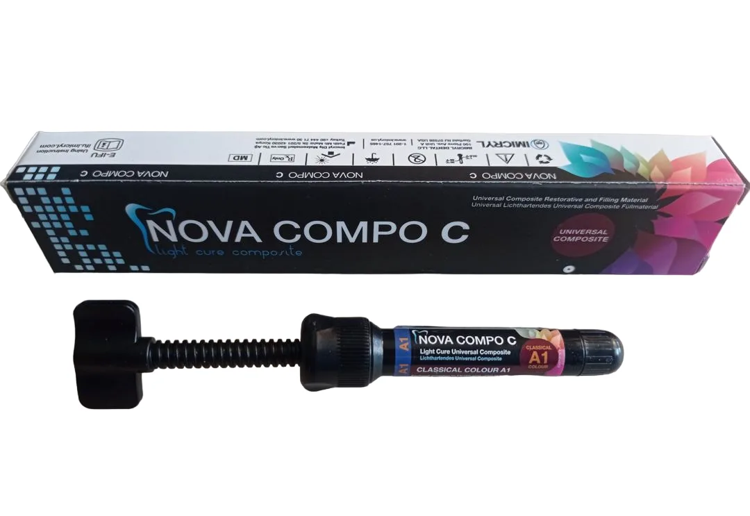 Nova Compo-C, цвет B2 (шприц 4 г), Imicryl - композит