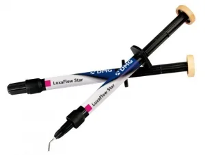 LuxaFlow Star, цвет B1 (2 шприца по 1,5 г), DMG - композит жидкотекучий