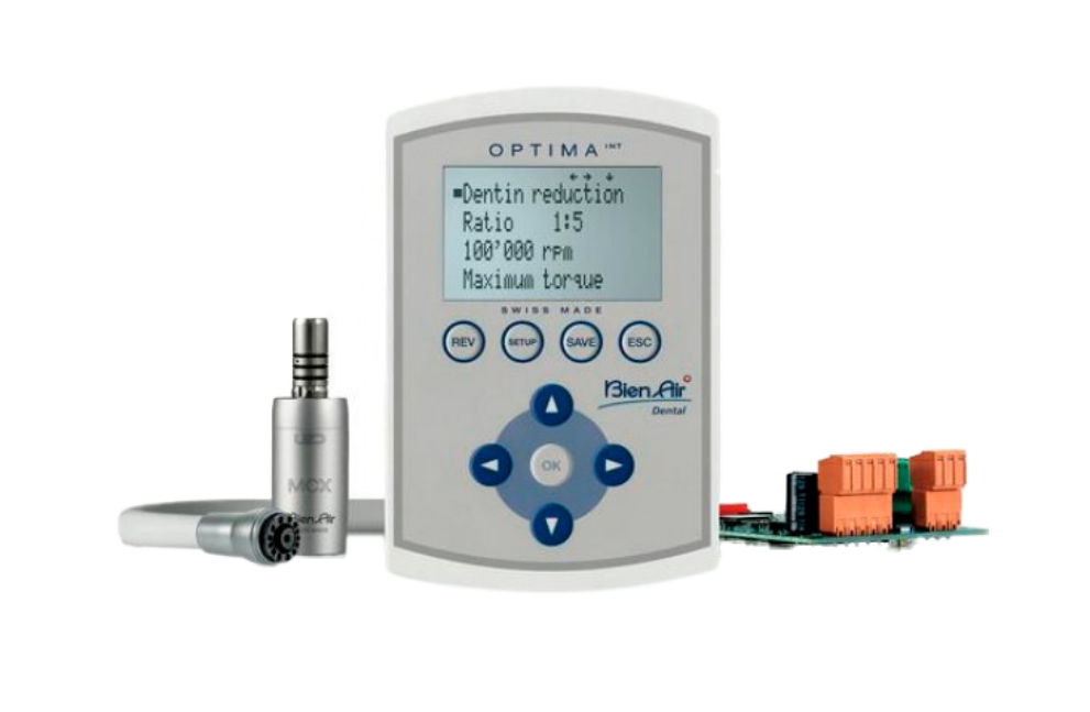 Bien-Air Optima MX2 INT - прибор управления с функцией эндодонтии для одного микромотора с преобразователем