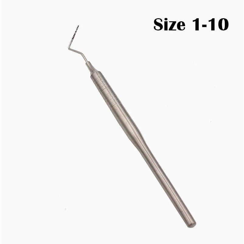 Пародонтальный зонд-кюретка Size 1-10 для стоматологического осмотра
