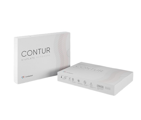 Мембрана коллагеновая - bioPLATE Membrane Contur 15х20 mm