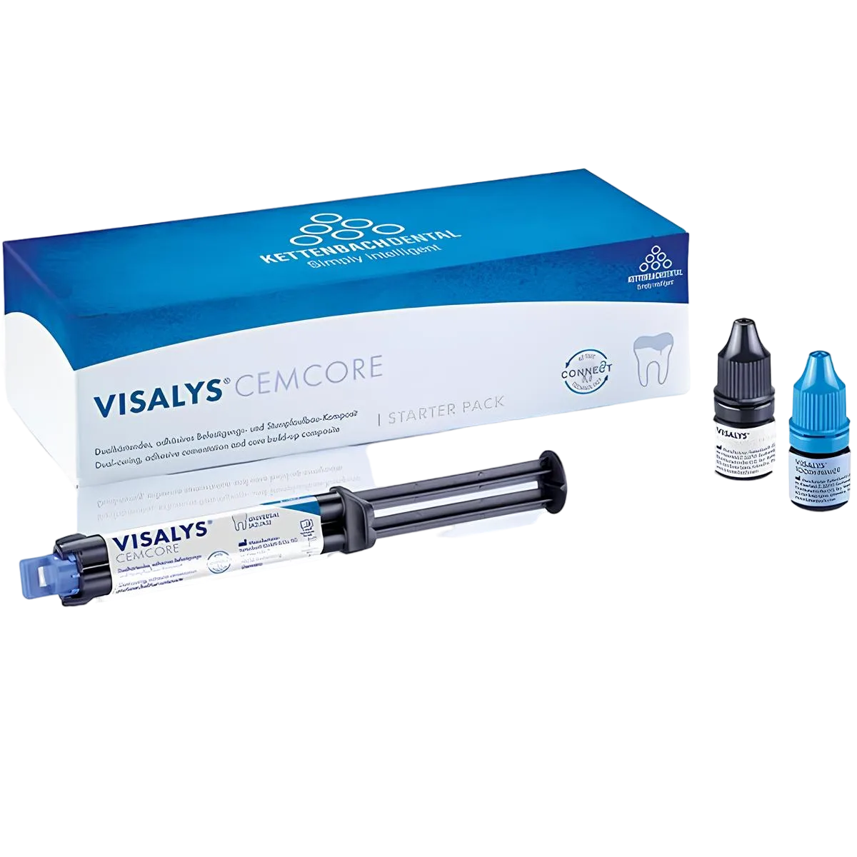 Visalys CemCore Universal (A2/A3) Starter pack (1 x 2.5 мл) + праймер (2 х 2 мл)