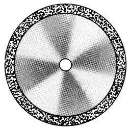 Disc 910/190 (200) (0,55 mm) двусторонний край