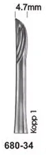 Kopp 1 680-34, 4,7 мм, Surgicon - элеватор корневой