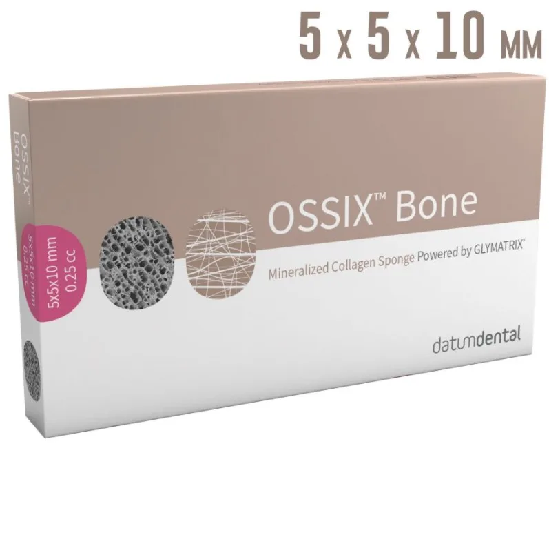 OSSIX Bone 5*5*10мм-губчатый оссифицируемый блок