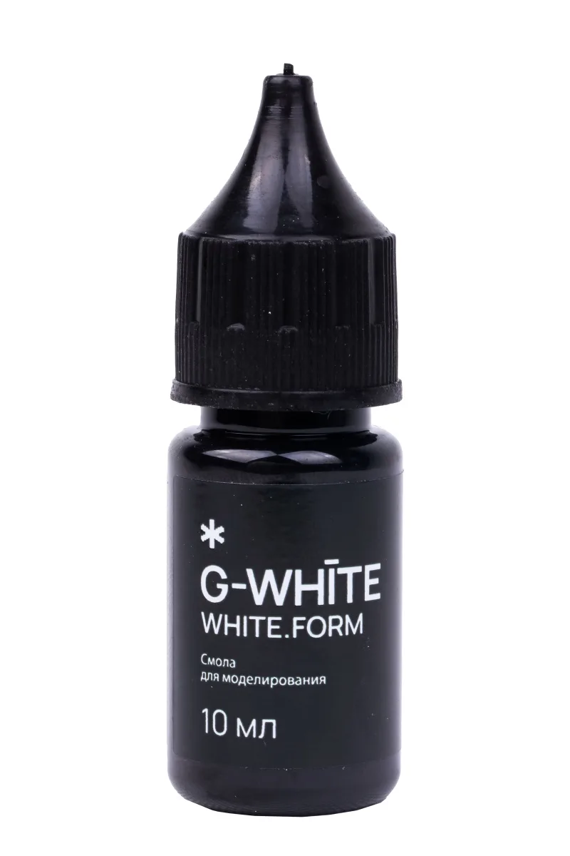 Смола моделировочная G-White, WHITE FORM (10 мл)
