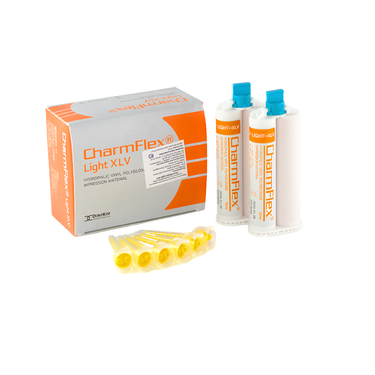CharmFlex Light XLV, А-силикон, коррегирующий слой - (2 х 50мл.)