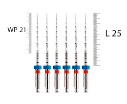 Mtwo 25мм, 06, N25 (6 шт), VDW - тейпер, WP 21