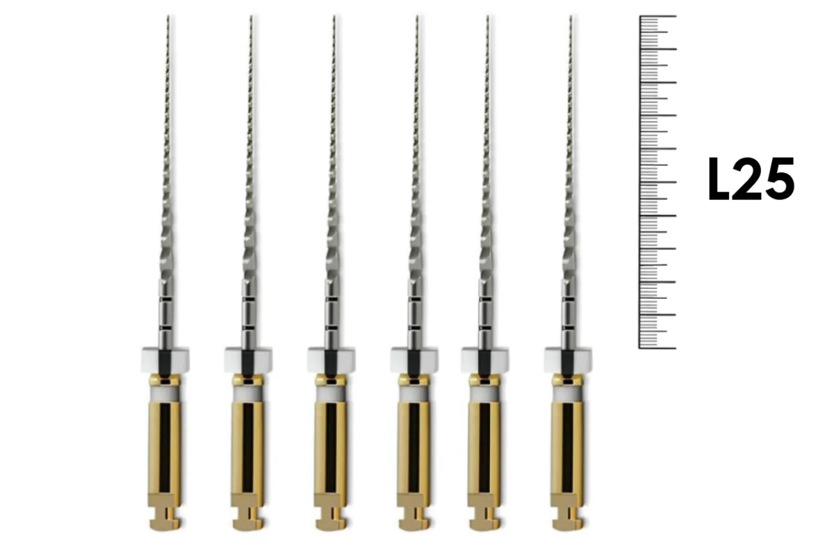 Proglider 25мм (6 шт), Dentsply Sirona - машинные файлы, переменная конусность, стерильные