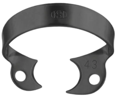 №43 для моляров (аналог Brinker B3), Dentech - кламп для коффердама