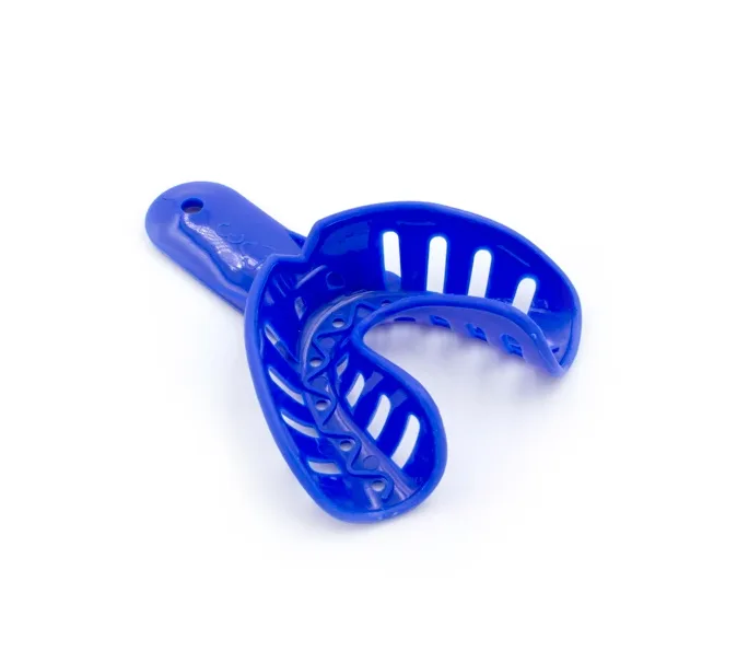Ложка слепочная Disposable Impression Trays 3L-BLUE №3 низ, DynaFlex - (1шт.)