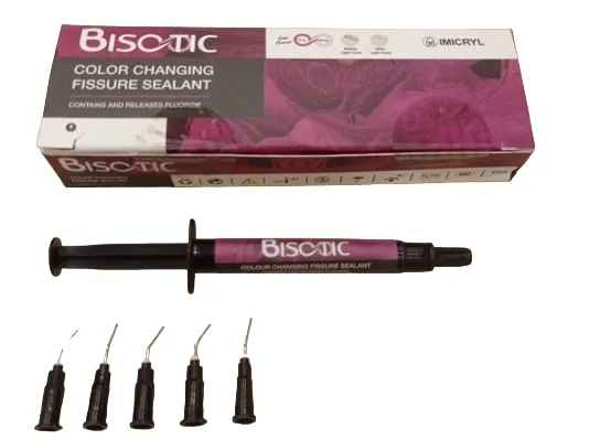 Bisotik, герметик для фиссур, шприц (1 x 2.5 г.), IMICRYL