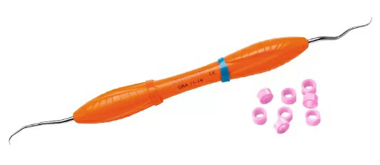 Кольца LM 5009, розовые, LM-Dental - кодовые, для инструментов