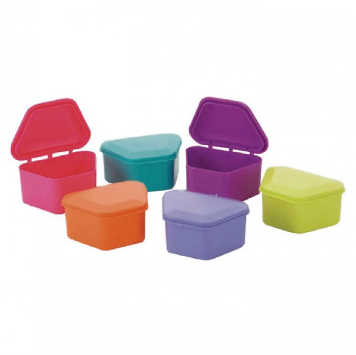 Denture Storage Boxes — футляры для хранения протезов, цвет Assorted