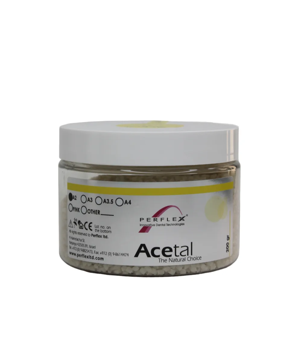 Acetal, цвет под заказ (200 г), Perflex - термопластичный материал