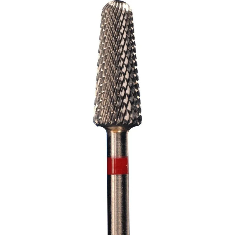 Фреза крас. 302901 сред.конус Крестообразная мелкая нарезка