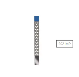 Штрипсы FS2-MP, NTI - металлические, перфорированные