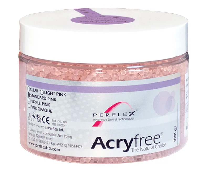 Acryfree, прозрачный (200 г), Perflex - термопластичный материал
