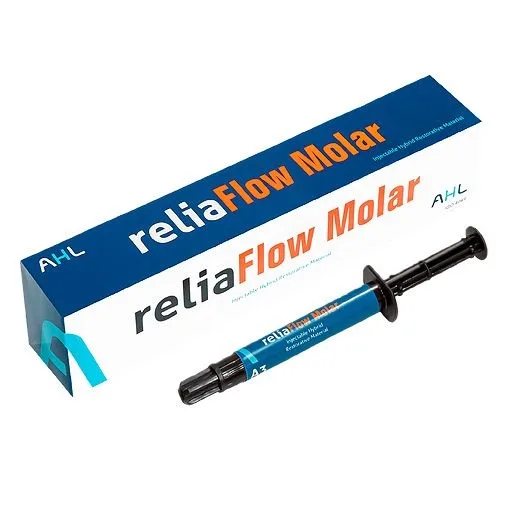 ReliaFlow Molar OA2, текучий композит низкой текучести, шприц (1 x 2 г, наконечники), AHL