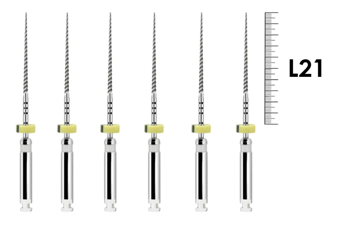 ProFile RA 21мм .06 №15 (6 шт), Dentsply Sirona - машинные файлы, каналорасширители, никель-титан