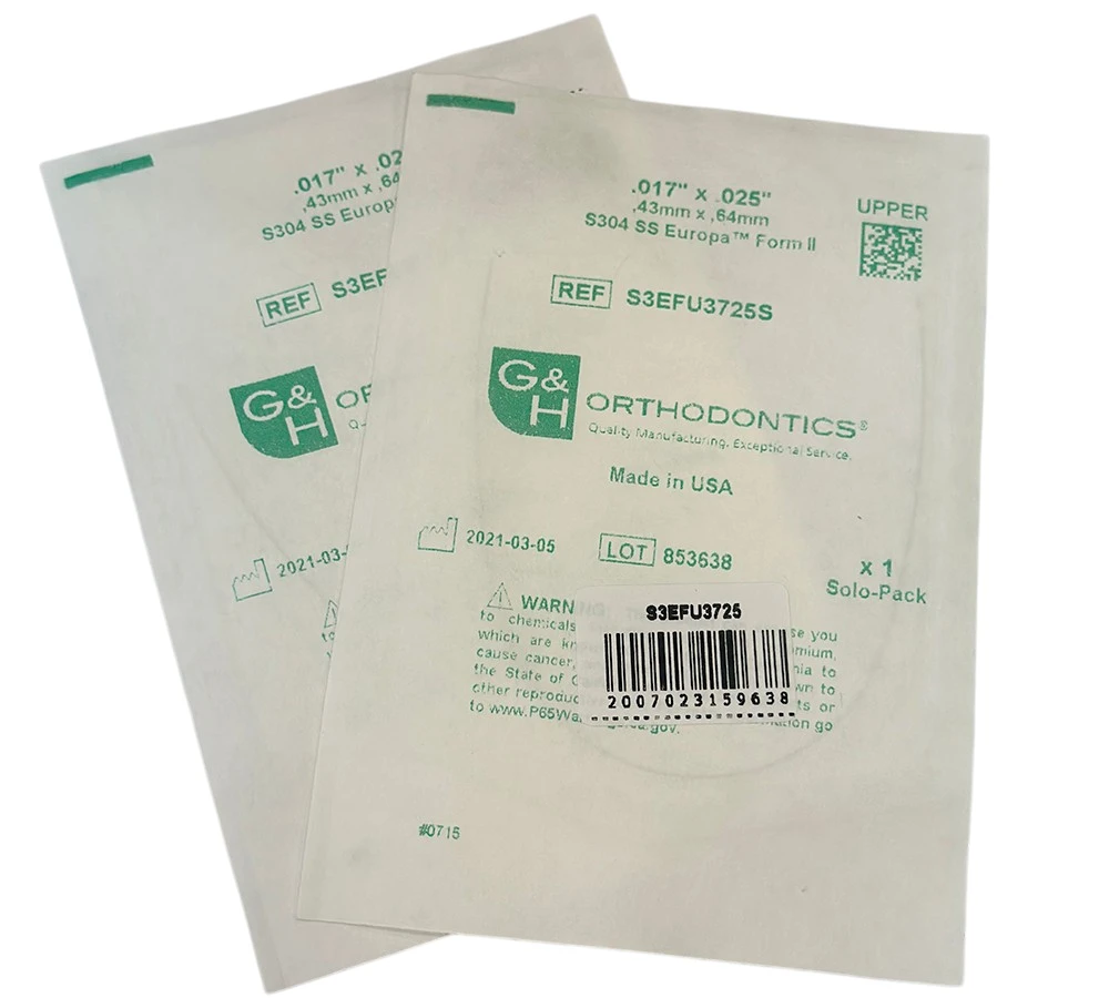 Дуга SS прямоуг. 17*25 В/Ч EuropaForm2 G&amp;H
