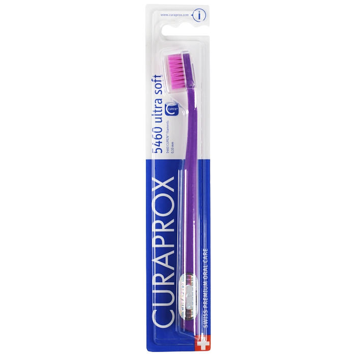 Зубная щетка Curaprox 5460 Ultra Soft фиолетовая